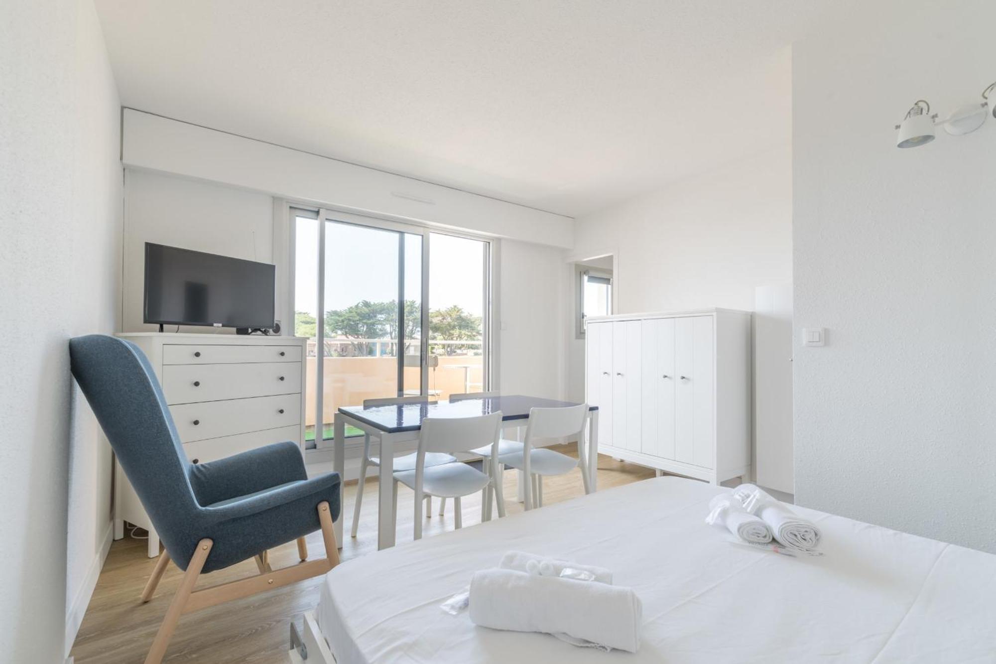 Ferienwohnung Studio Avec Vue Imprenable Sur La Mer Préfailles Exterior foto